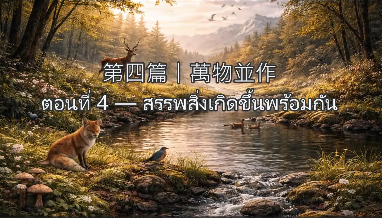 道總萬象-ตอนที่ 4 — สรรพสิ่งเกิดขึ้นพร้อมกัน
