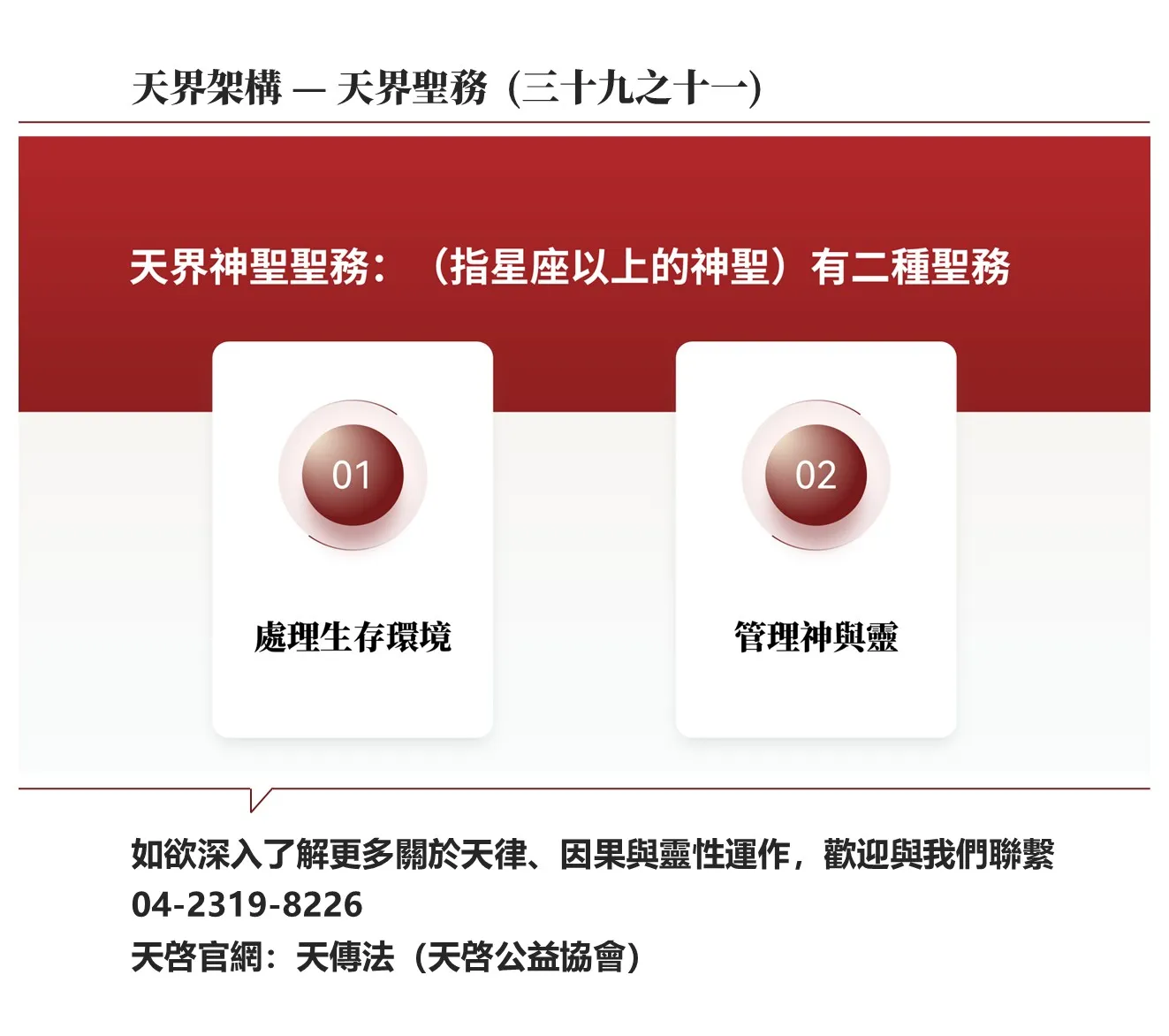 天界架構-天界聖務(三十九之十一)