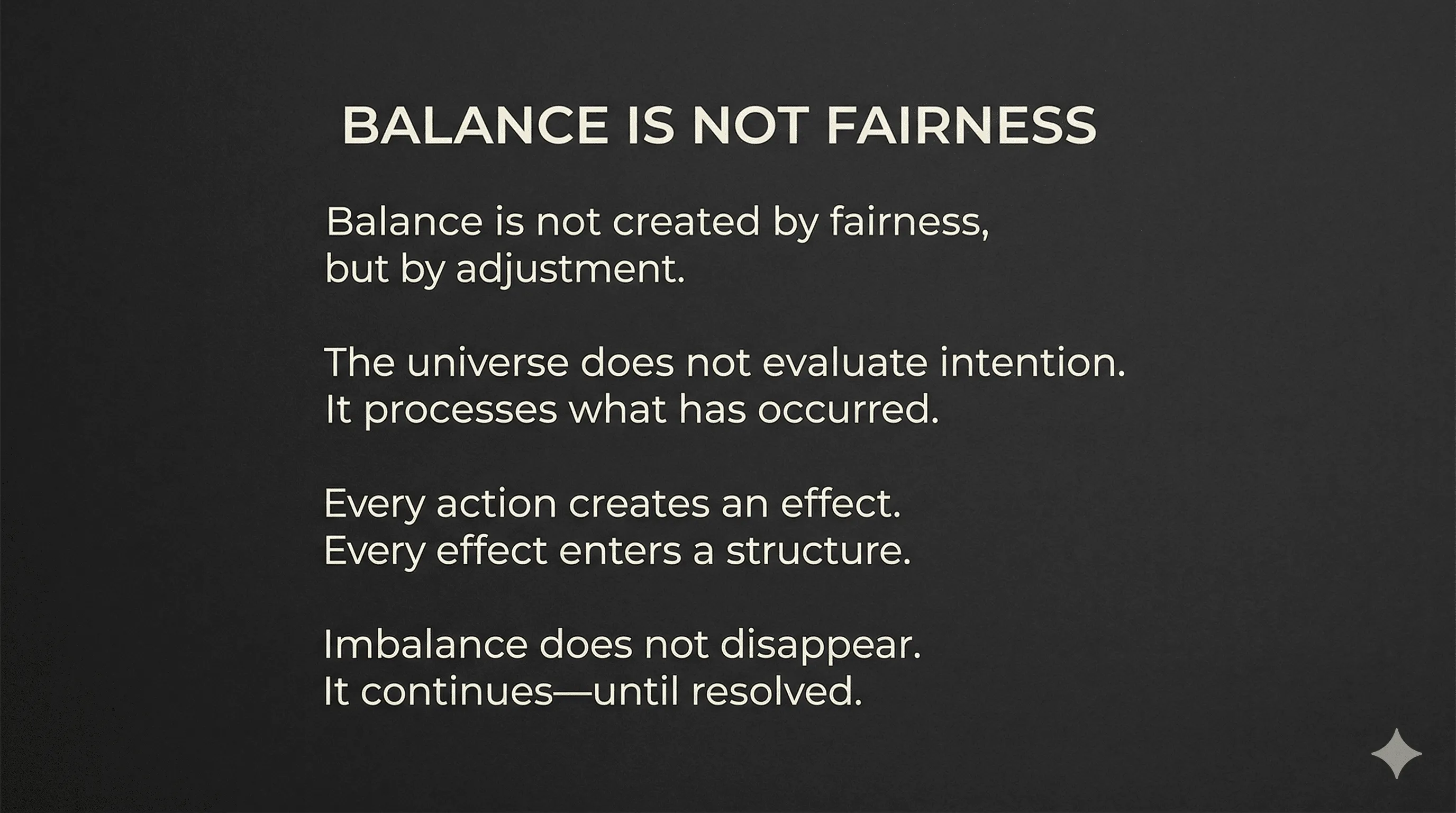 Balance Is Not Fairness｜平衡不是公平
