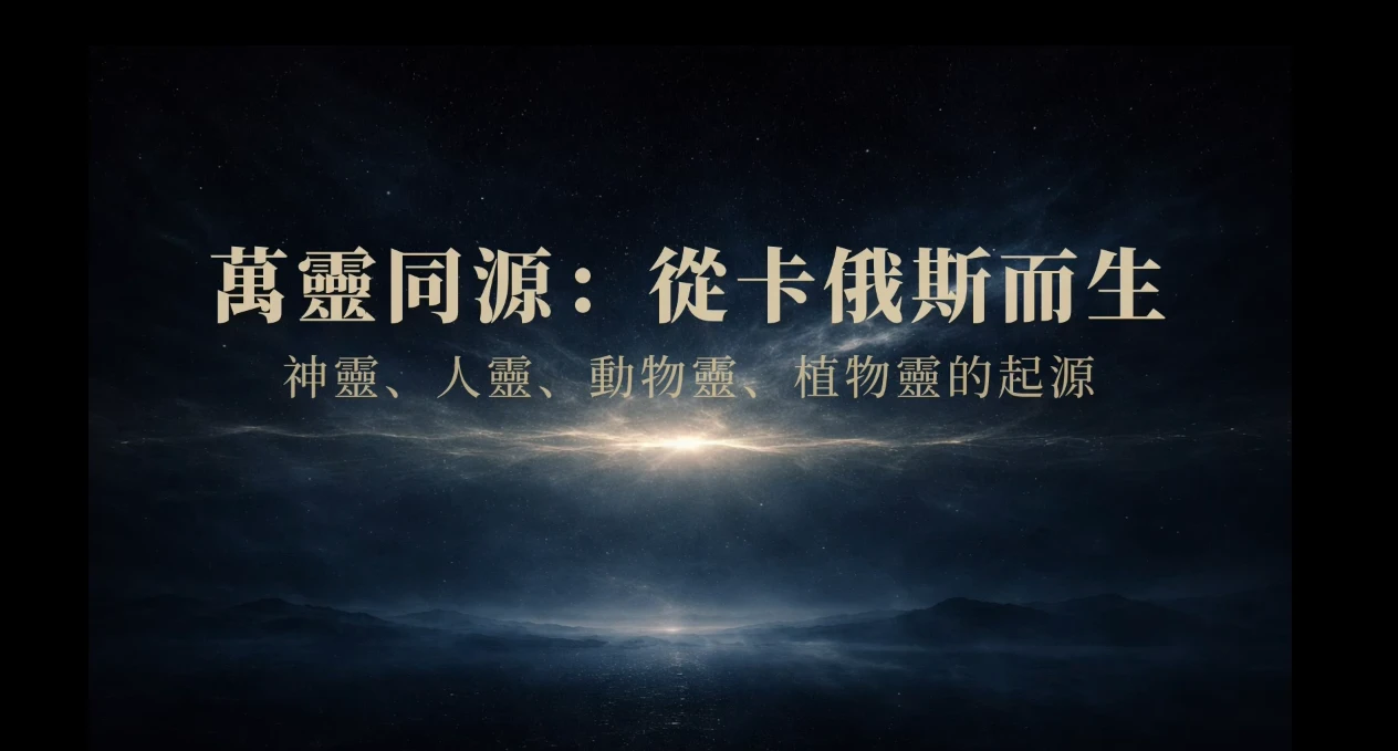 萬靈同源:從卡俄斯而生