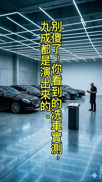 別傻了!你看到的洗車實測 九成都是演出來的｜高雄汽車美容推薦｜前金區汽車美容推薦
