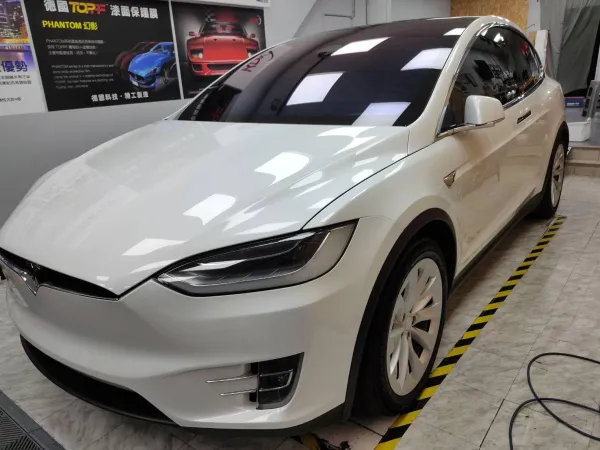 TESLA Model X｜全車 TOPPF 透明烤漆保護膜