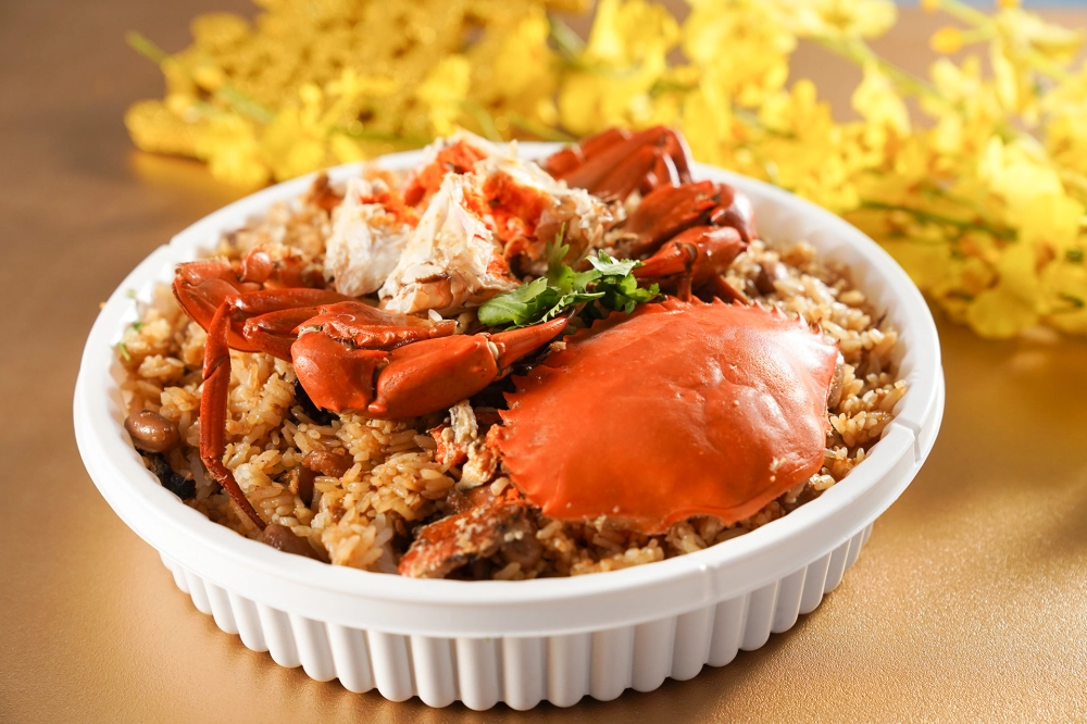 經典紅蟳香米糕