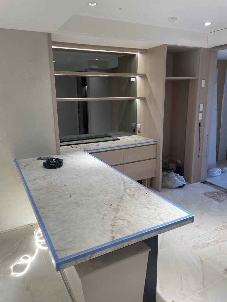 石材陽角 無縫美容