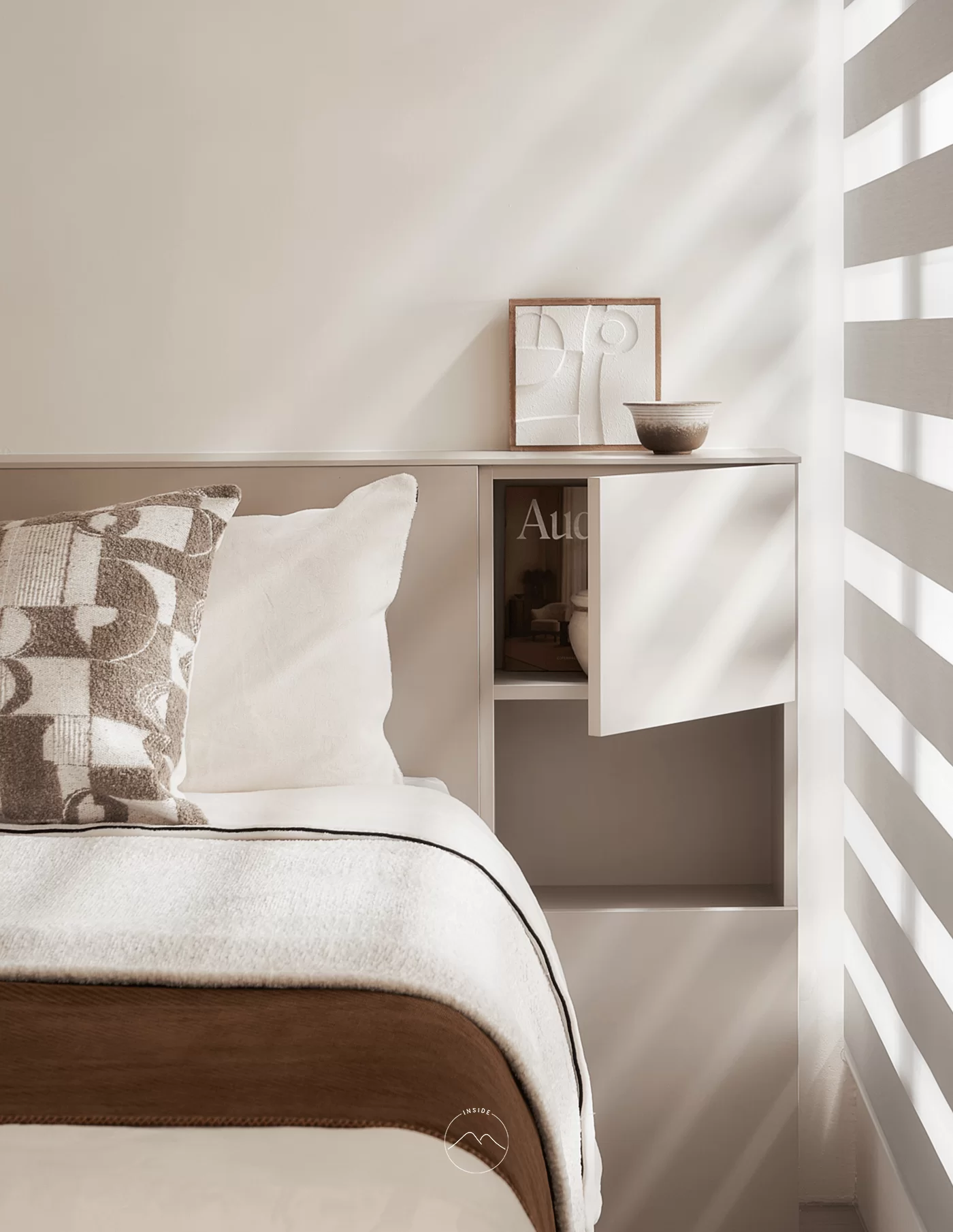 柔和木質為底交織北歐色感