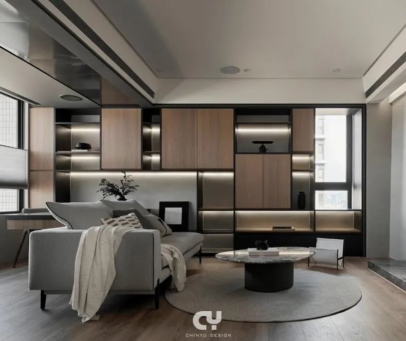 住宅空間軟裝佈置擺拍