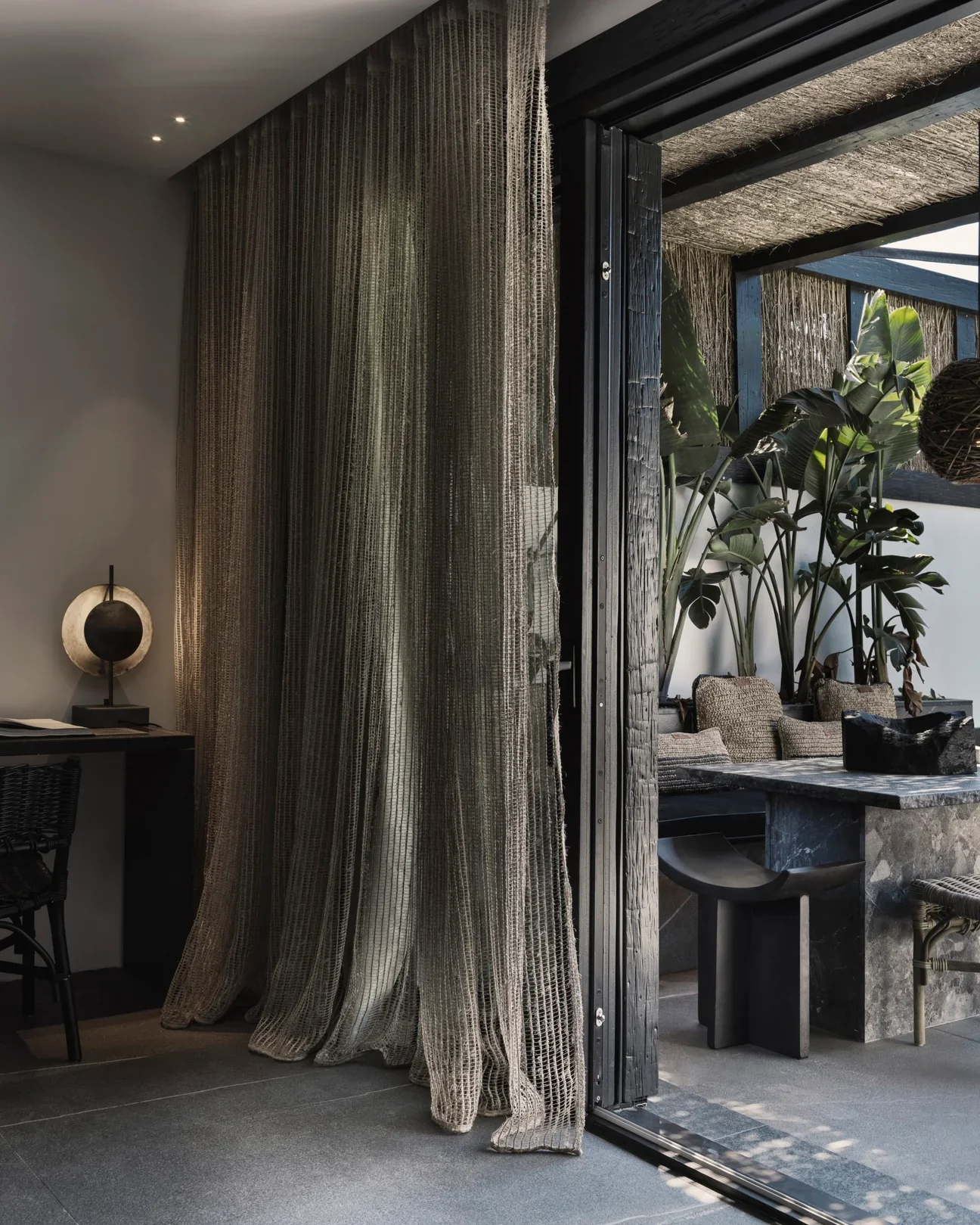 Brutus凳 - 咖啡色