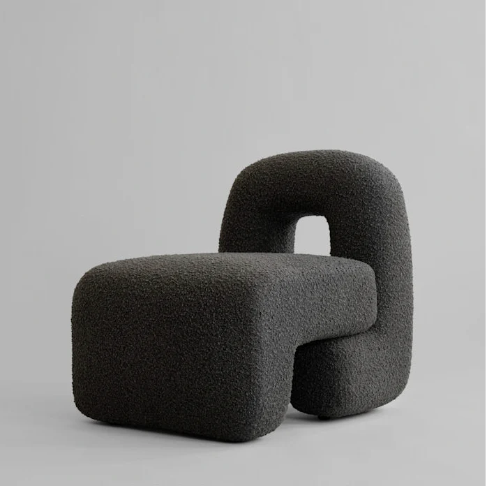 Daiku 休閒椅－深灰褐色