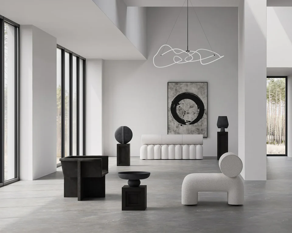 幽靈枝形吊燈,大 - 霓虹(5m)