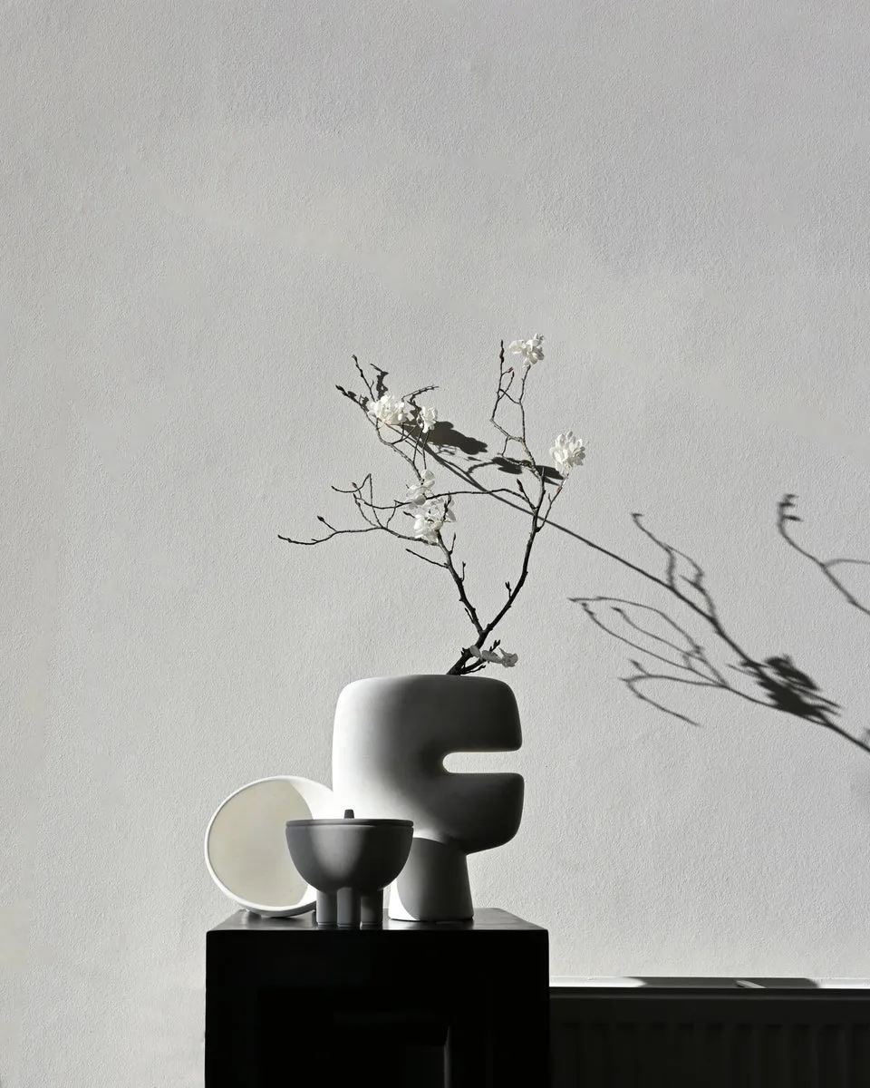 部落花瓶,迷你 - 骨白色