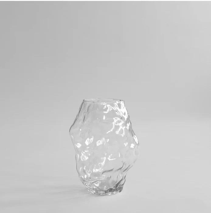 Katachi 花瓶,中 - 透明色