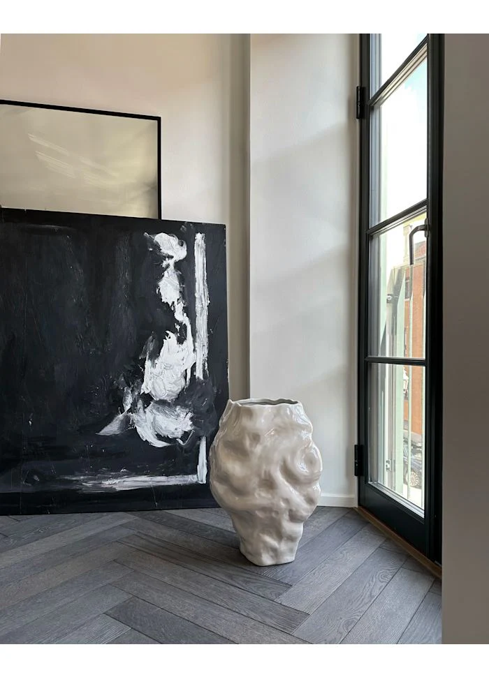 Katachi 花瓶,大 - 高釉樺木色