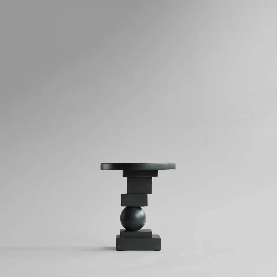 Artist邊桌 - 咖啡色