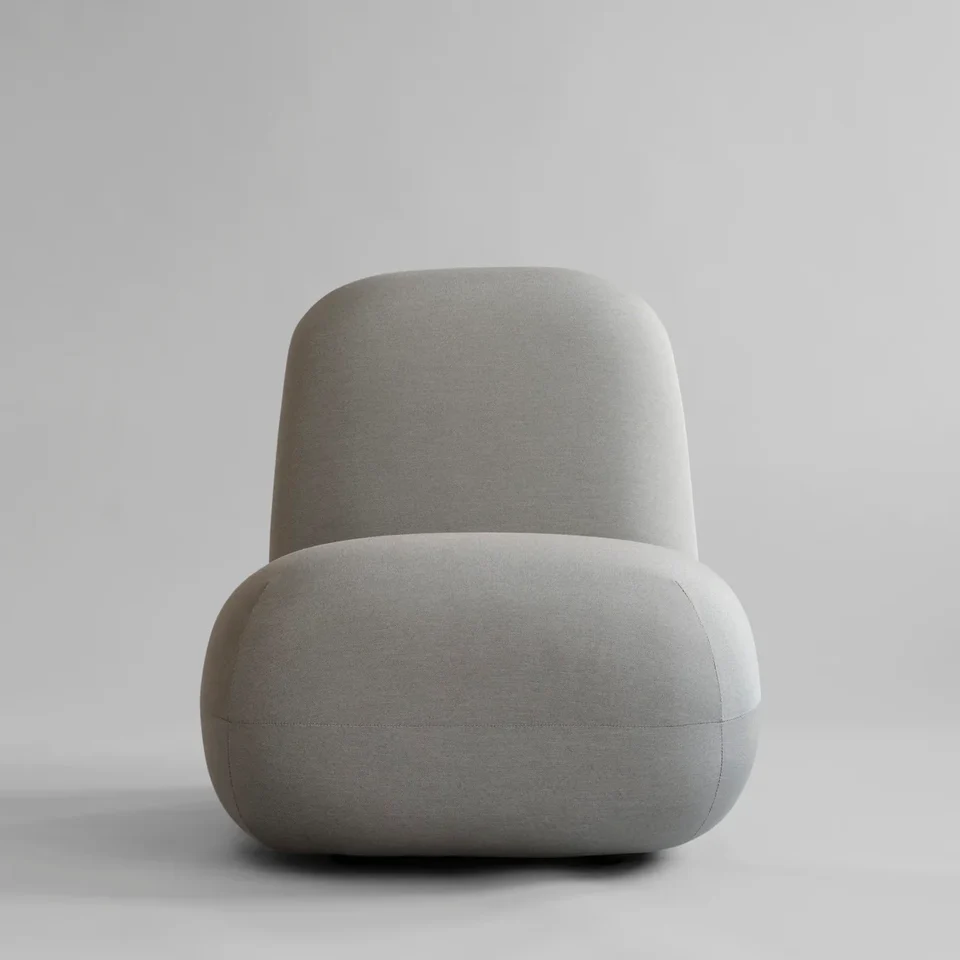 Toe椅,平面 - 灰褐色