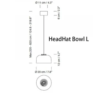HeadHat Bowl 吊燈