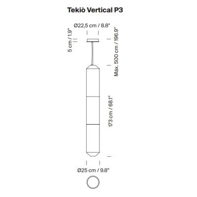 Tekio Vertical P3 吊燈