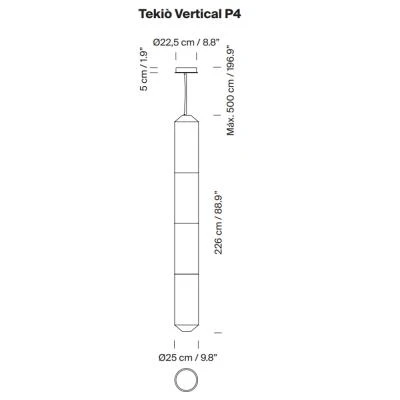 Tekio Vertical P4 吊燈