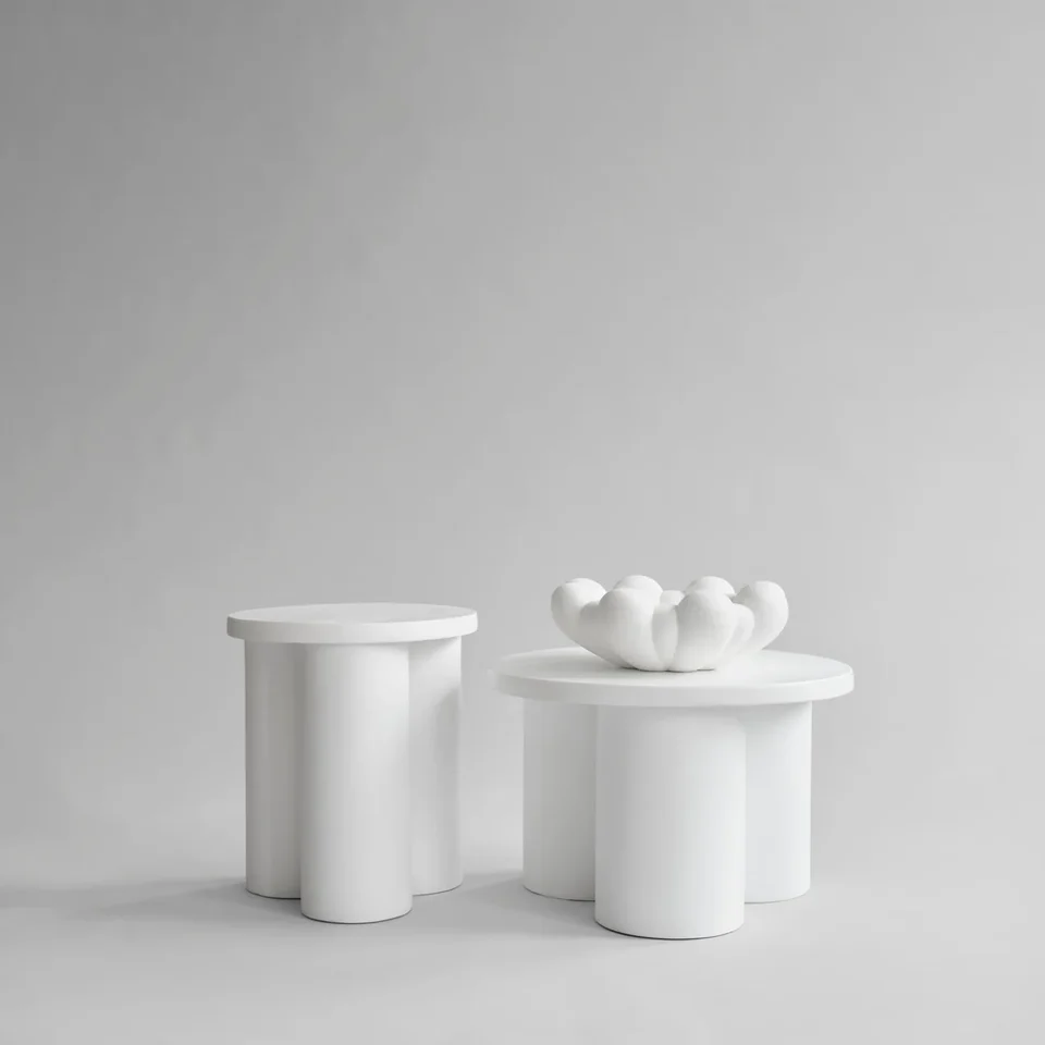 Big Foot 大腳矮桌 - 骨白色