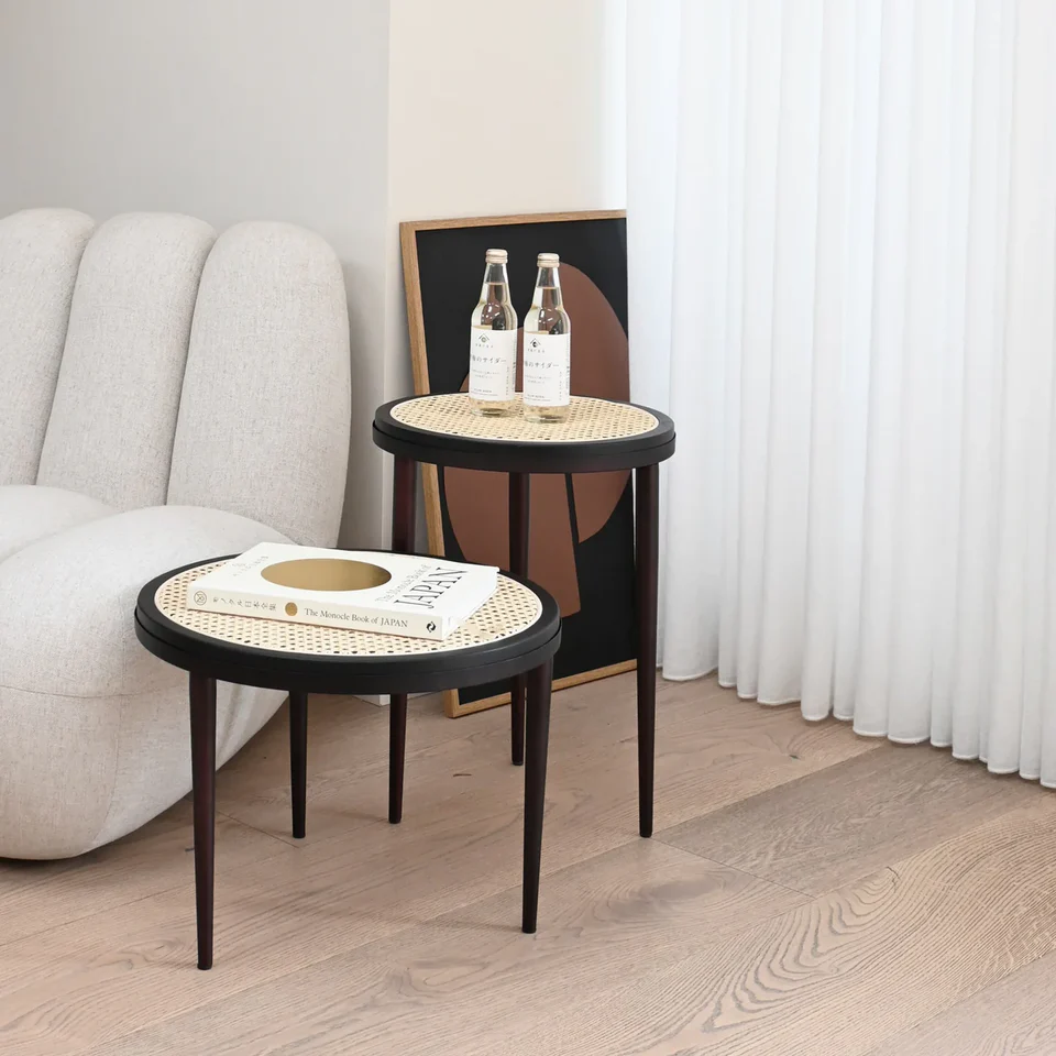 Hako矮桌 - 燒黑色