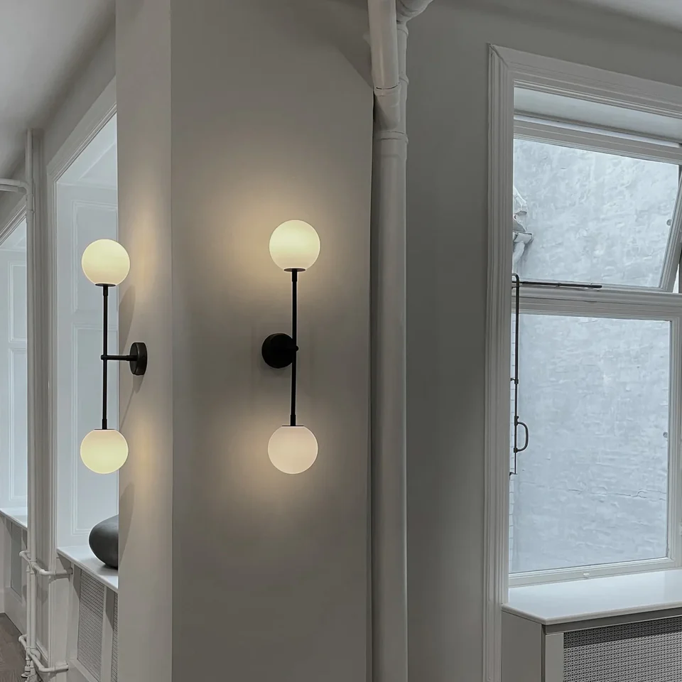 球型壁燈 - 灰色(UL)