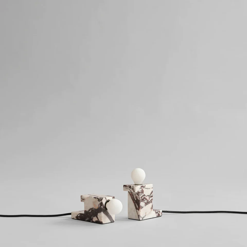 磚燈,低 - 大理石紋路