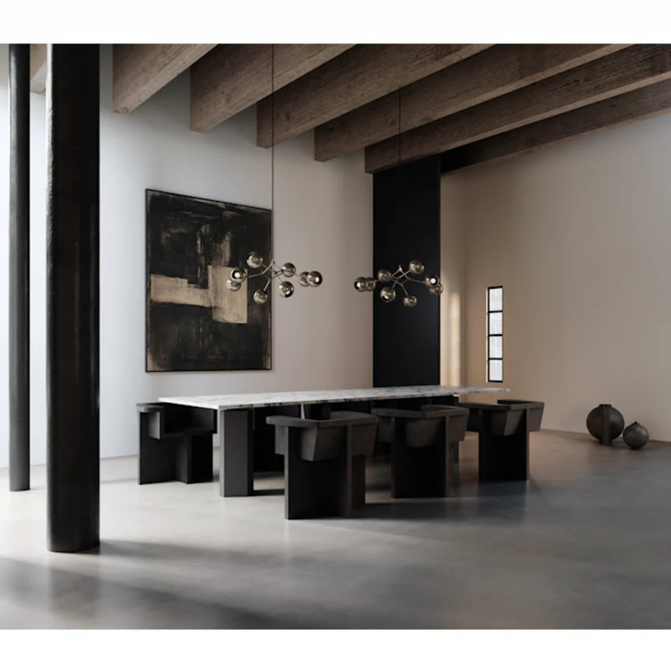 滴形圓球吊燈,迷你 - 鉻色(5m)