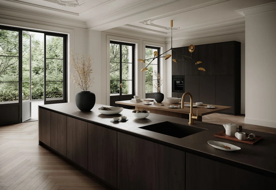 滴形吊燈 - 黃銅色(5m)