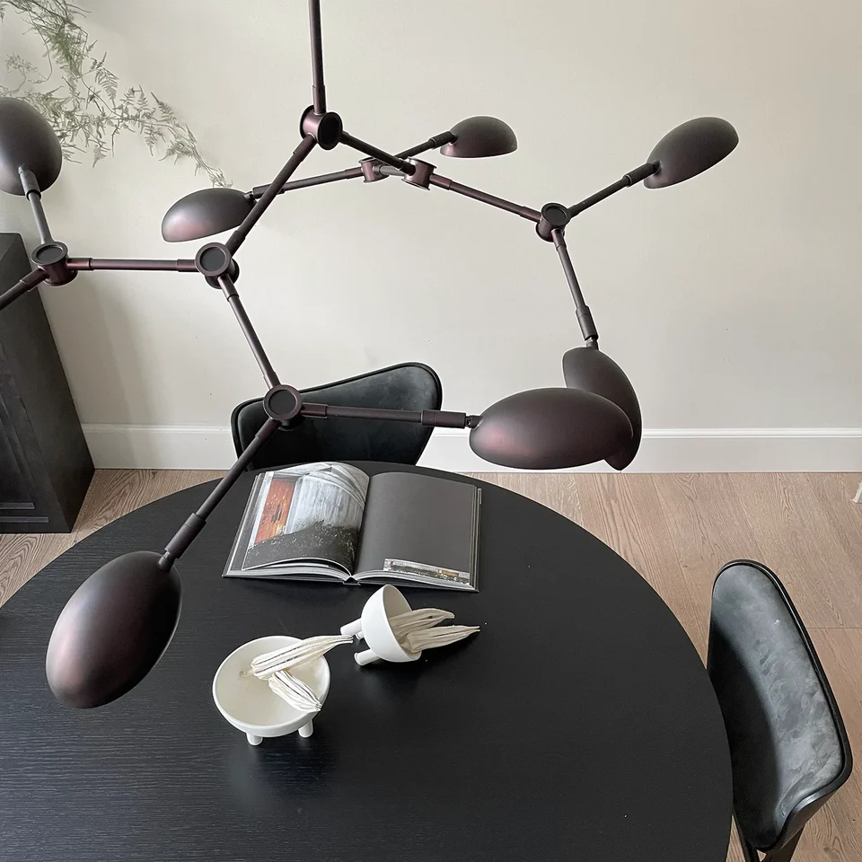 滴形吊燈,迷你 - 燒黑色(UL)