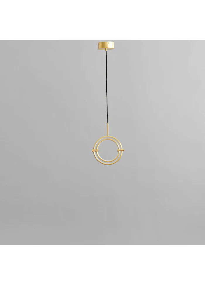 圓環吊燈,迷你 - 黃銅色