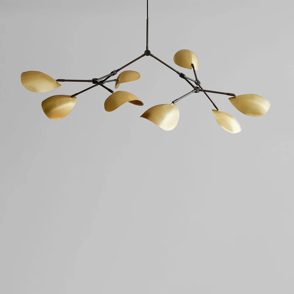 碟形吊燈 - 黃銅色(5m)