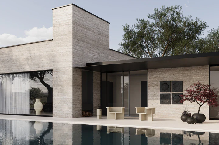 泡泡花瓶,特大 - 沙色