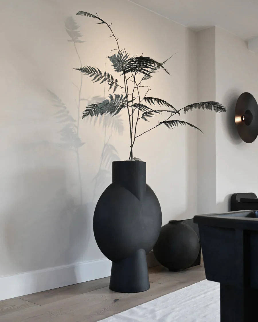 泡泡花瓶,特大 - 咖啡色