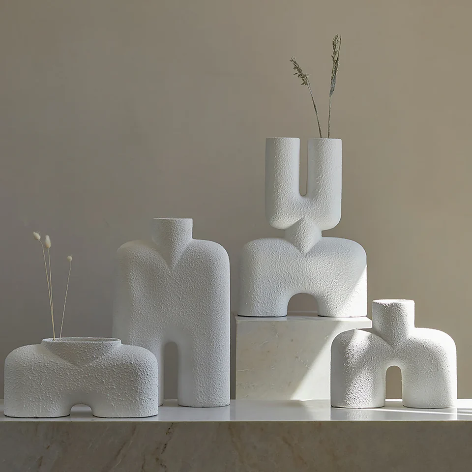 眼鏡蛇花瓶,矮胖型 - 泡泡白