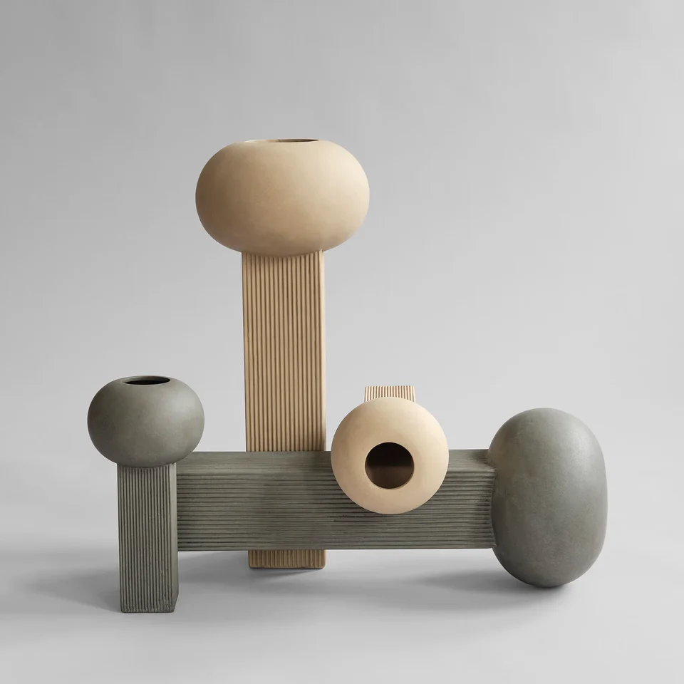 帝國花瓶,迷你 - 沙色