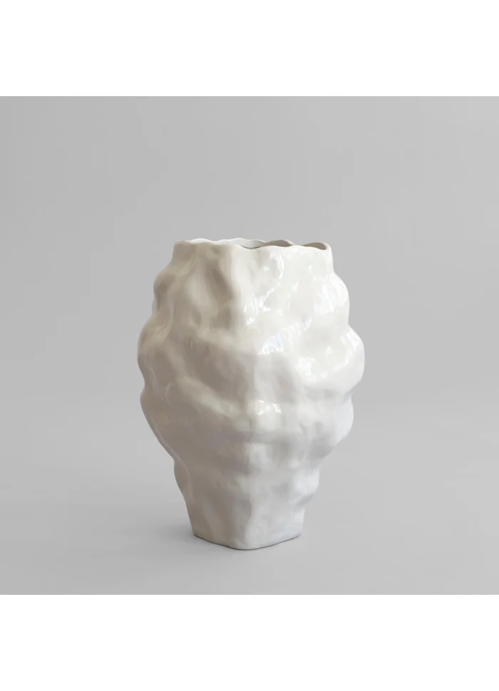 Katachi 花瓶,大 - 高釉樺木色