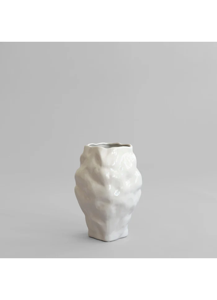 Katachi 花瓶,中 - 高釉樺木色