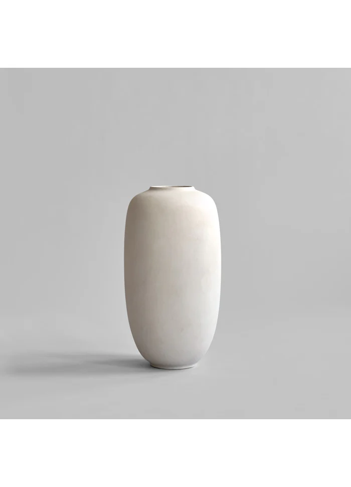 素直花瓶, 細長大 - 樺木色