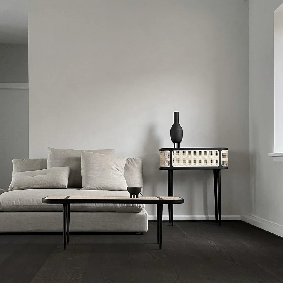 鴨型花瓶,高瓶型 - 咖啡色