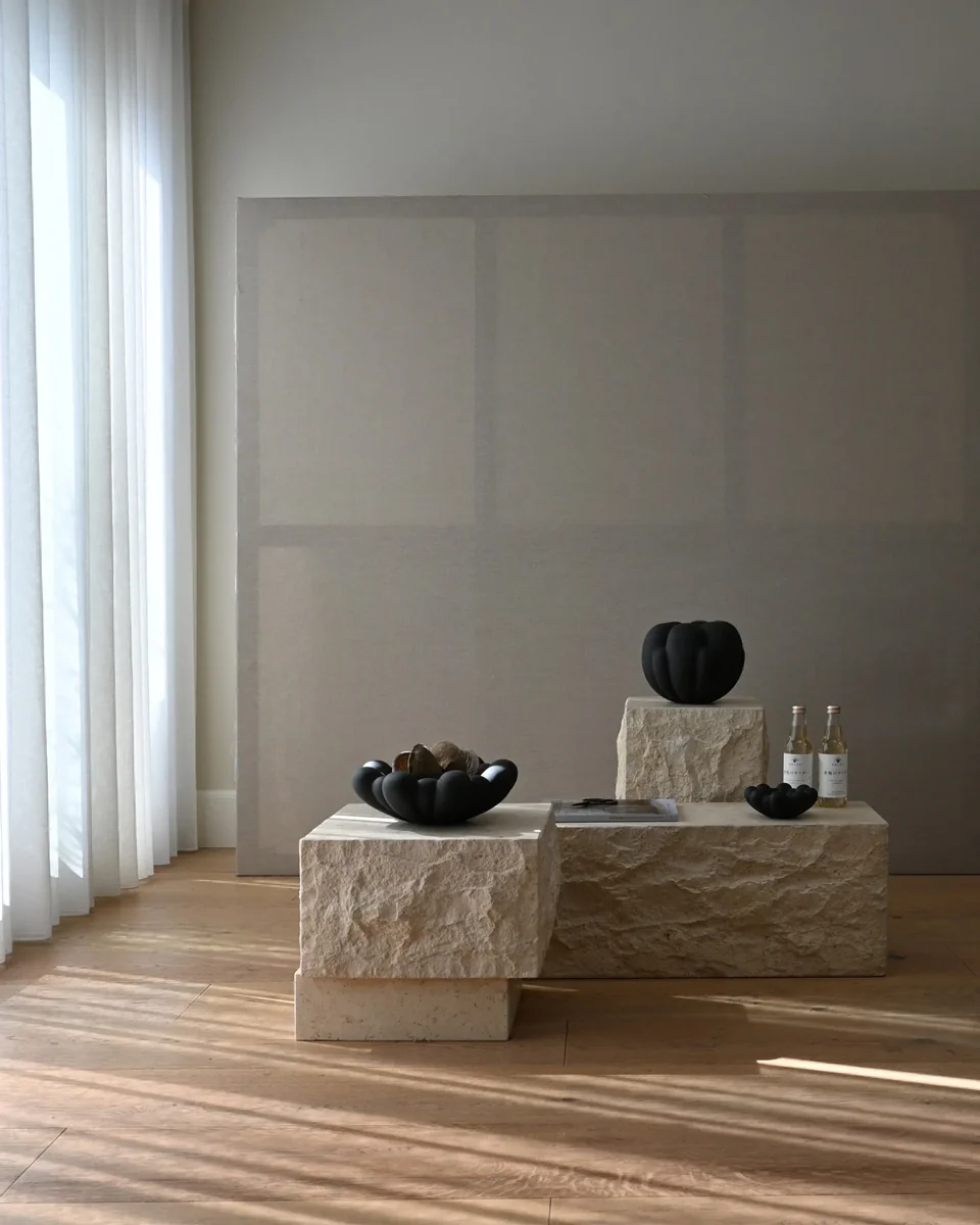 綻放花瓶,迷你 - 黑色