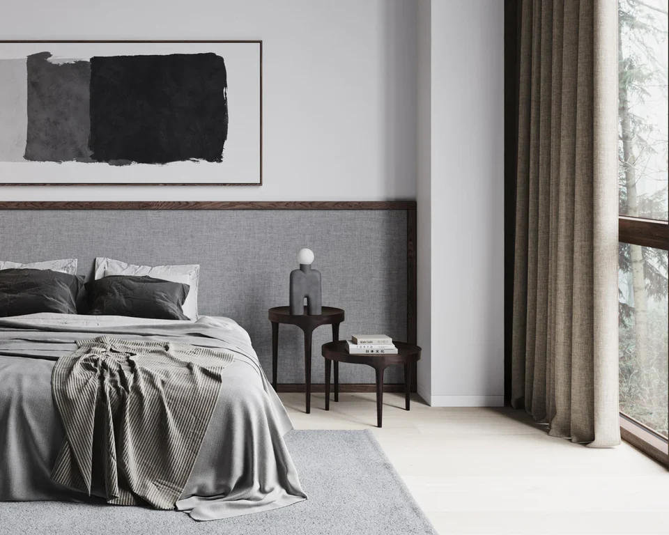 幻影桌,高 - 古董色