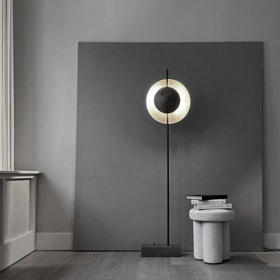 晨曦落地燈 - 斑駁灰色(UL)