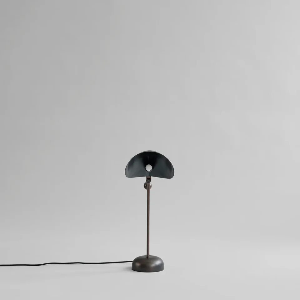 碟型檯燈 - 青銅色