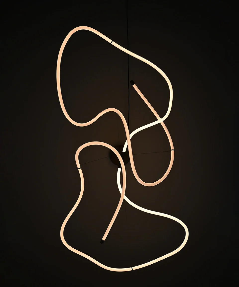 幽靈枝形吊燈,大 - 霓虹(5m)