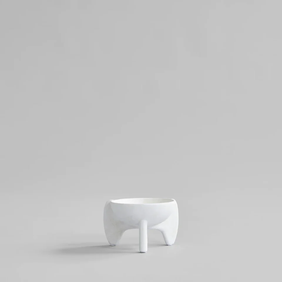 翼碗,迷你 - 骨白色