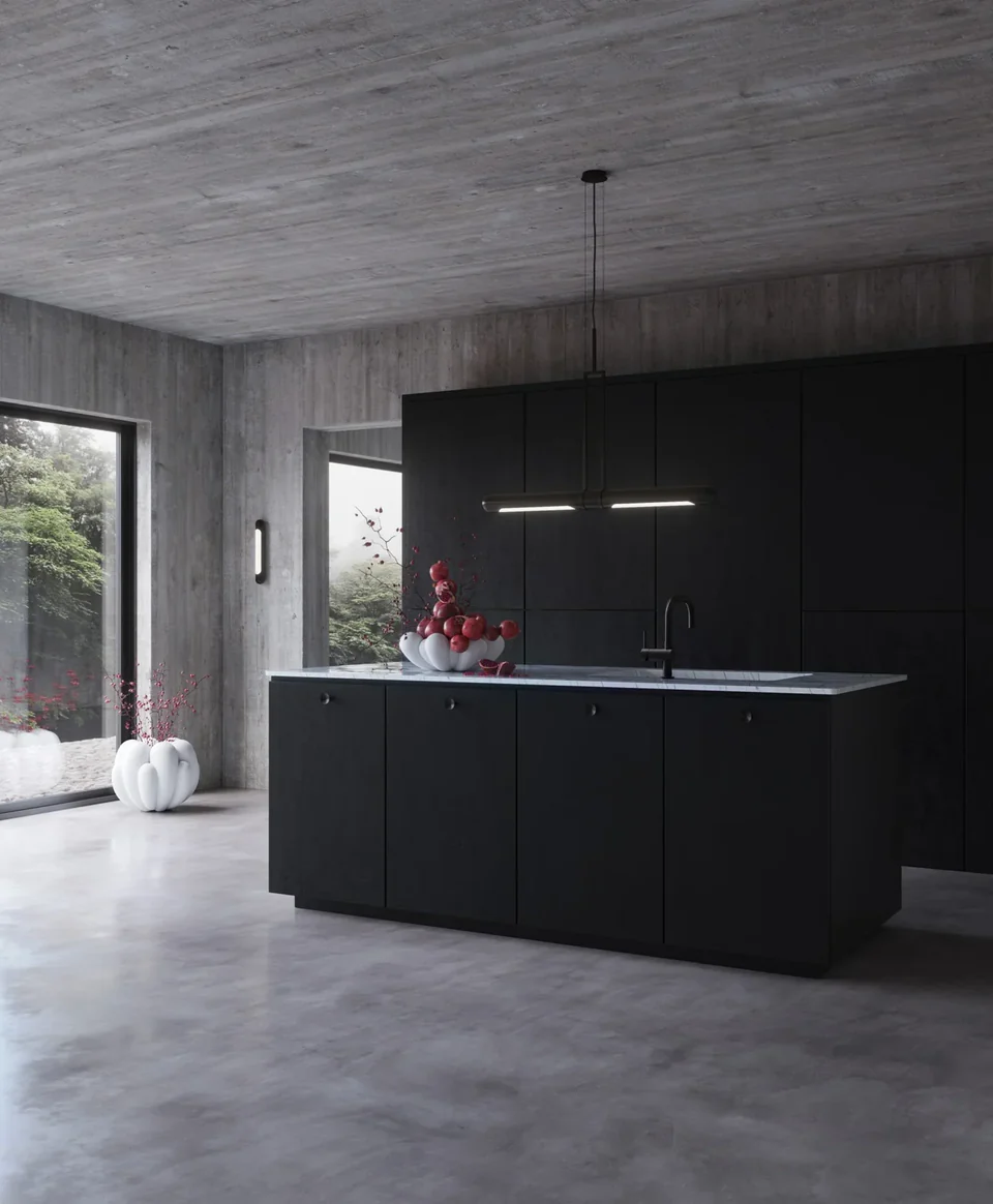 綻放陶盤,大 - 骨白色