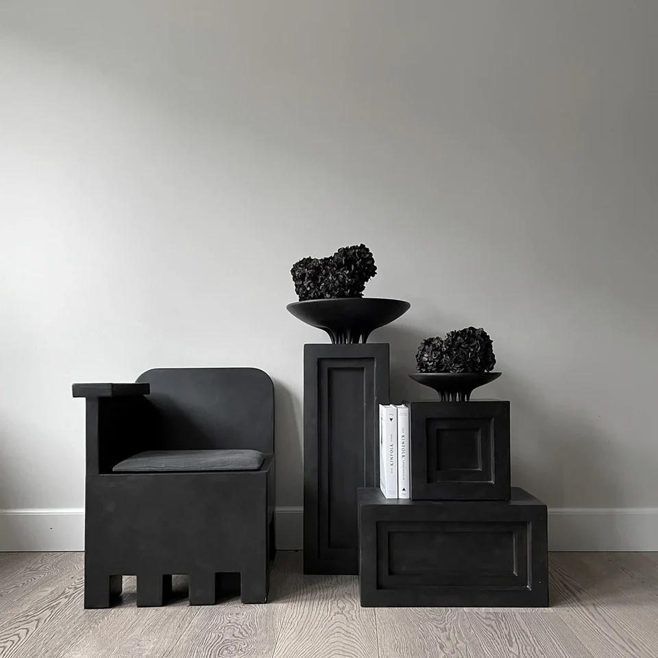 美杜莎陶盤,迷你 - 咖啡色