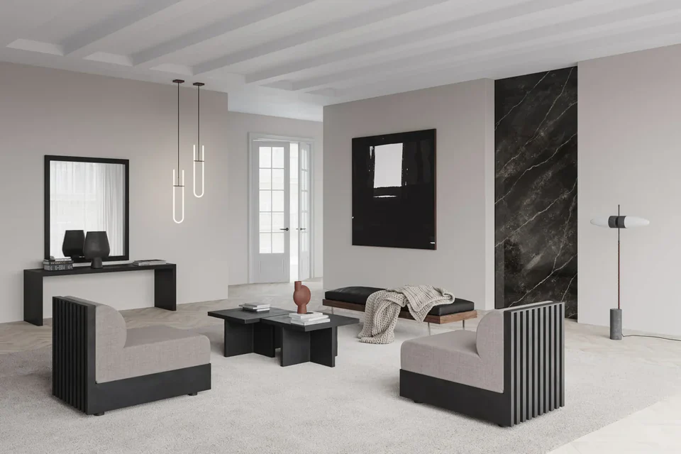 泡泡花瓶,中型 - 赤紅色