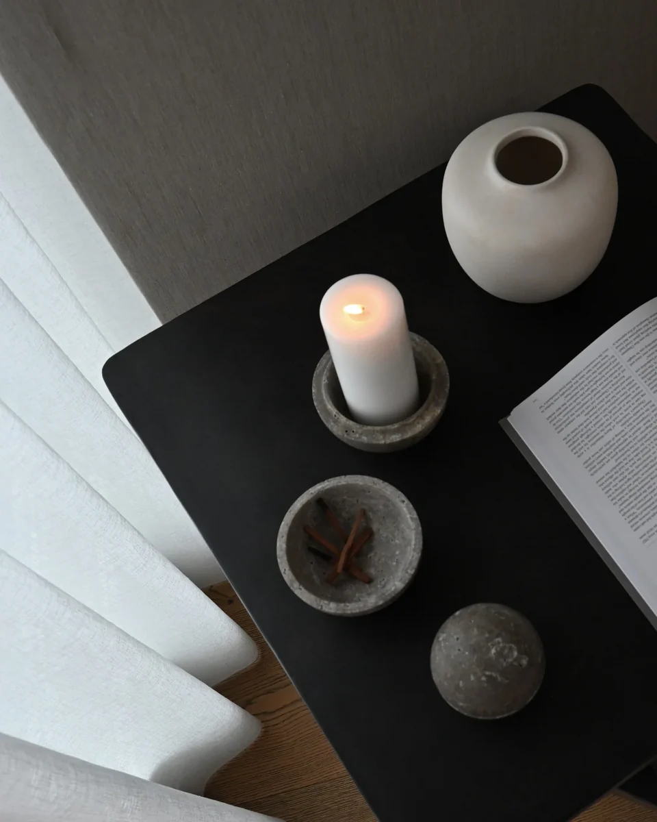 素直花瓶,迷你 - 白樺色