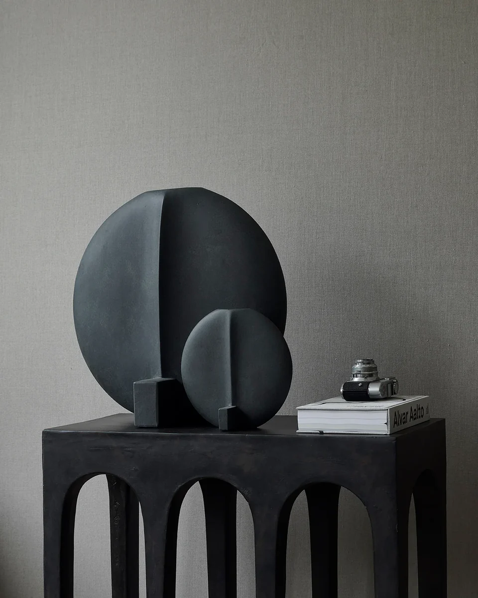 古根海姆花瓶,迷你 - 黑色