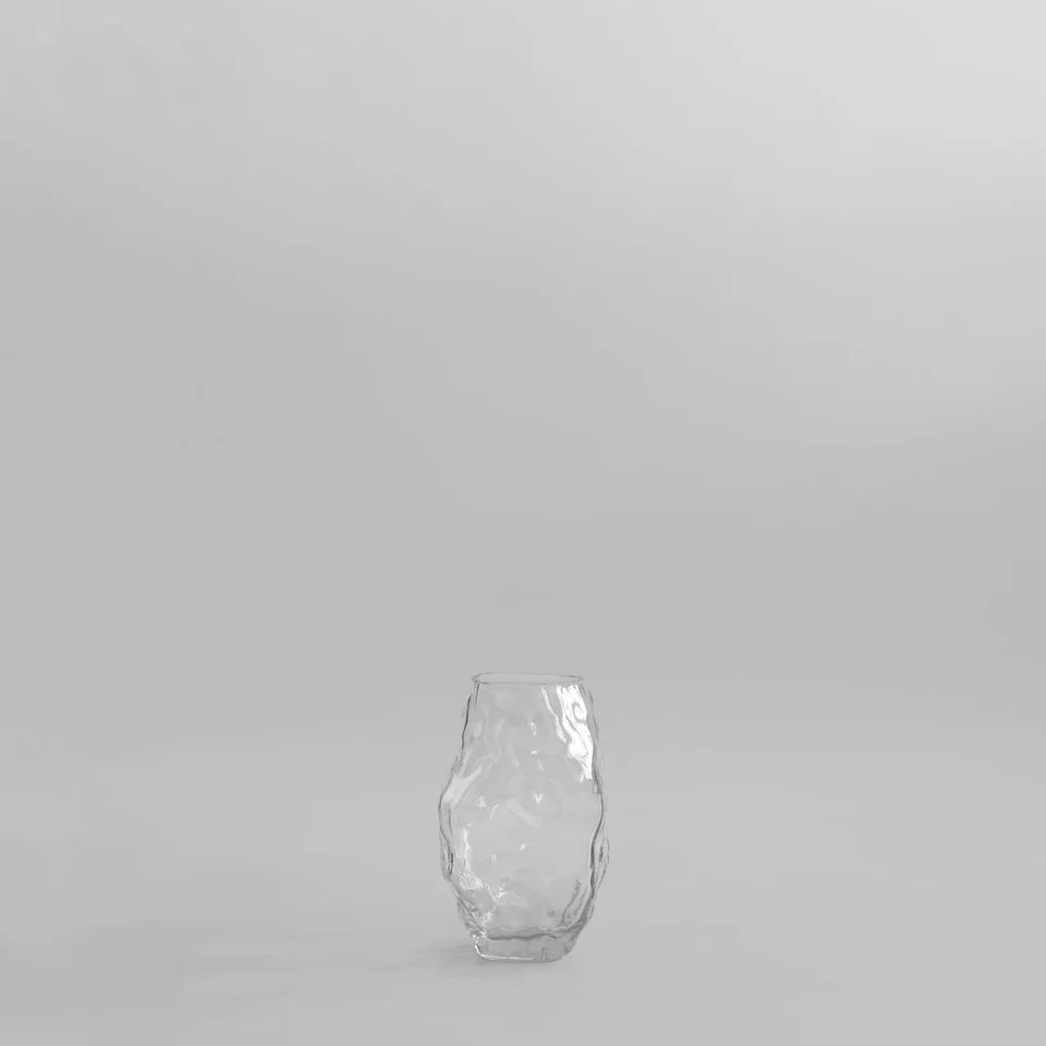 Katachi花瓶,小 - 透明